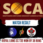 Royal Lions Edge Out Wolves in a Spirited SOCA T-35 Clash